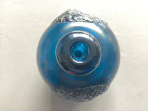 Mdina kunstglas - Blauw vaasje kopen? Bied vanaf 40!