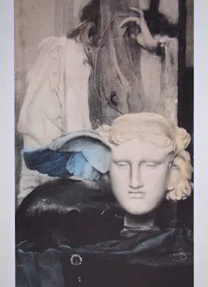 Fernand Khnopff - Een blauwe vleugel, 1894 - Offsetlithografie - 2003 kopen? Bied vanaf 100!