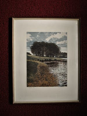 Graham Evernden - (Kent 1947-) Fascinerend realistisch Litho "High Water" gesigneerd kopen? Bied vanaf 20!