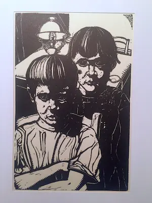 Dick Ket - Linoleumsneden - Cassette met 12 genummerde linoleumdrukken kopen? Bied vanaf 320!