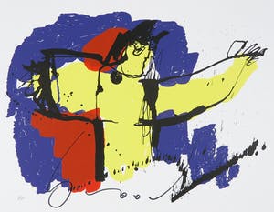 Herman Brood - Zeefdruk, Brasil God kopen? Bied vanaf 80!