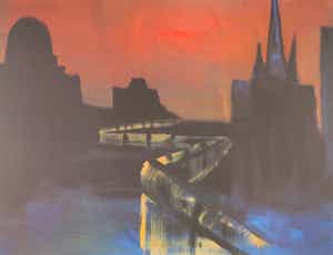 Rainer Fetting - Uit de serie 'Twelve European Artists': Berlijn verkocht voor € 300!