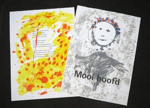 Jef Diederen - Lot van 2 litho's uit een serie naar teksten van Lucebert kopen? Bied vanaf 1!