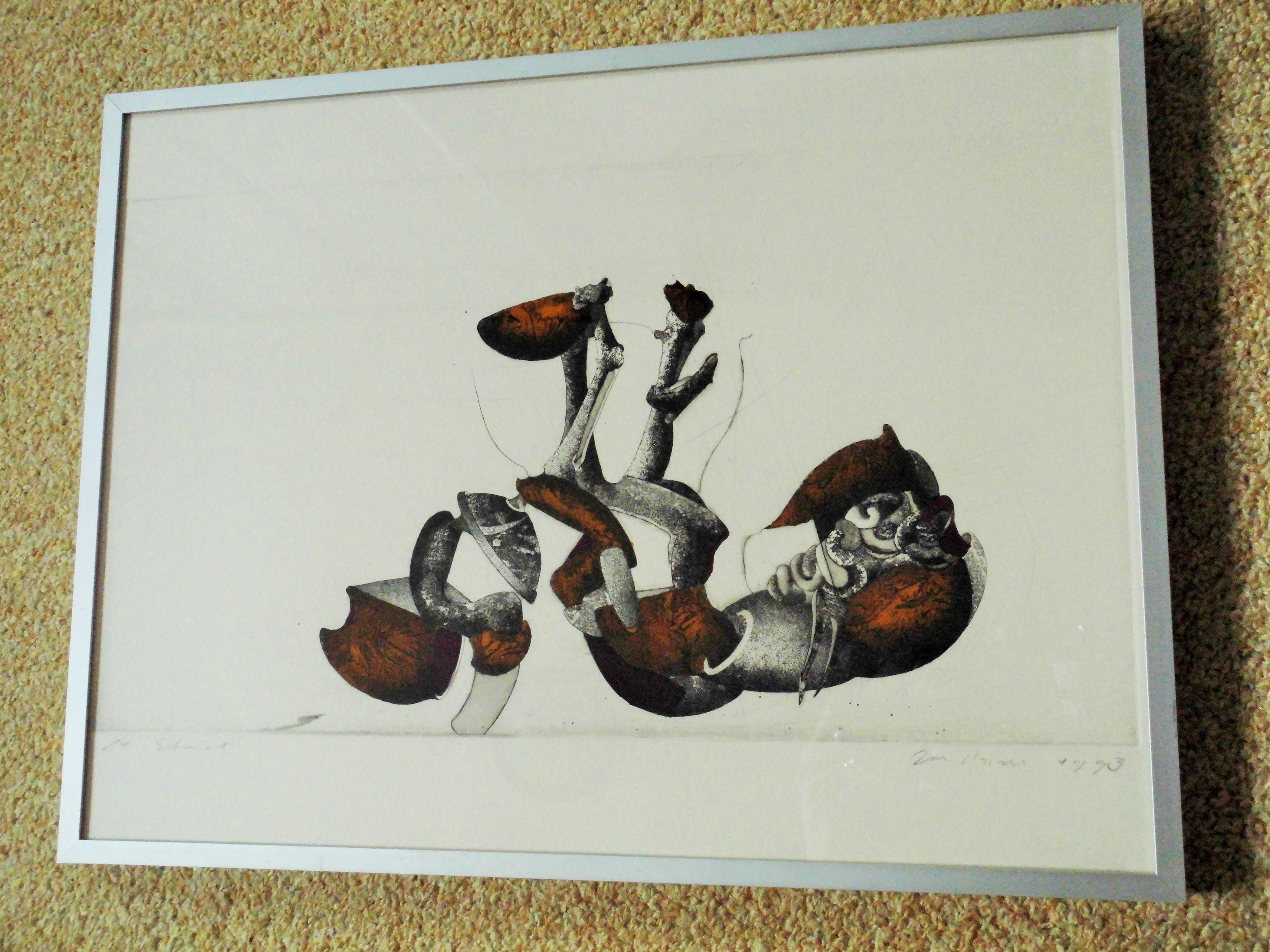 Jan Prins - Grafiek - Abstract kopen? Bied vanaf 15!