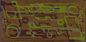 Antoinette Gispen - Zonnebeweging - 1969 - houtsnede op papier - BKR Amsterdam kopen? Bied vanaf 20!