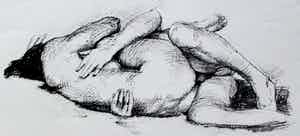 Aat Veldhoen - Rotaprint - Paring - 1964 verkocht voor € 75!