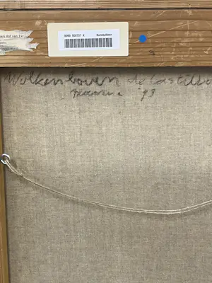 Wiebe Bloemena - Wolken boven de Castillou. kopen? Bied vanaf 388!