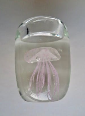 Vetro Design - Kwal in glas - Set Press de Papier/Waxinehouders - Handgeblazen unica kopen? Bied vanaf 1!