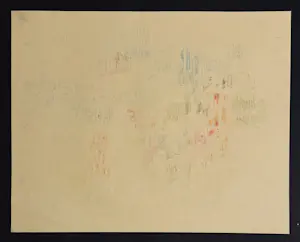 Rene Mels - Prächtige abstrakte Bleistiftzeichnung, um 1955 kopen? Bied vanaf 120!