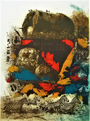 Simon Koene - Wildlife Olifant (groot) verkocht voor € 75!