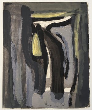 Bram van Velde - 5 kleuren litho - MP262 - 1977. kopen? Bied vanaf 195!