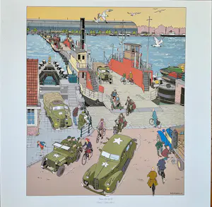 Joost Swarte - E.a. cassette 100 jaar GVB Amsterdam kopen? Bied vanaf 20!