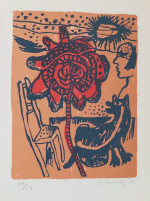 Corneille - André Laude. Vers le matin des cerises - luxe-editie met twee litho's kopen? Bied vanaf 600!