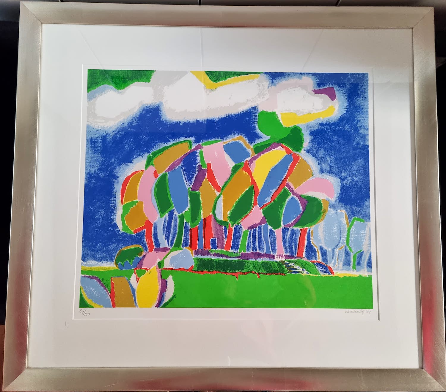 Jan Frearks van der Bij - Terp met bomen verkocht voor € 495!