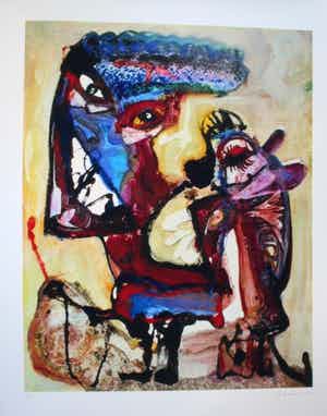 Jan te Wierik - zonder titel verkocht voor € 95!