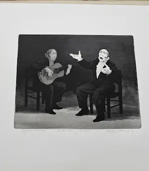 Dick Stolwijk - Espana Seven etchings - unieke uitgave kopen? Bied vanaf 25!