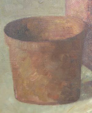 Wim van Bemmel - Jerrycan + bloempotten kopen? Bied vanaf 125!