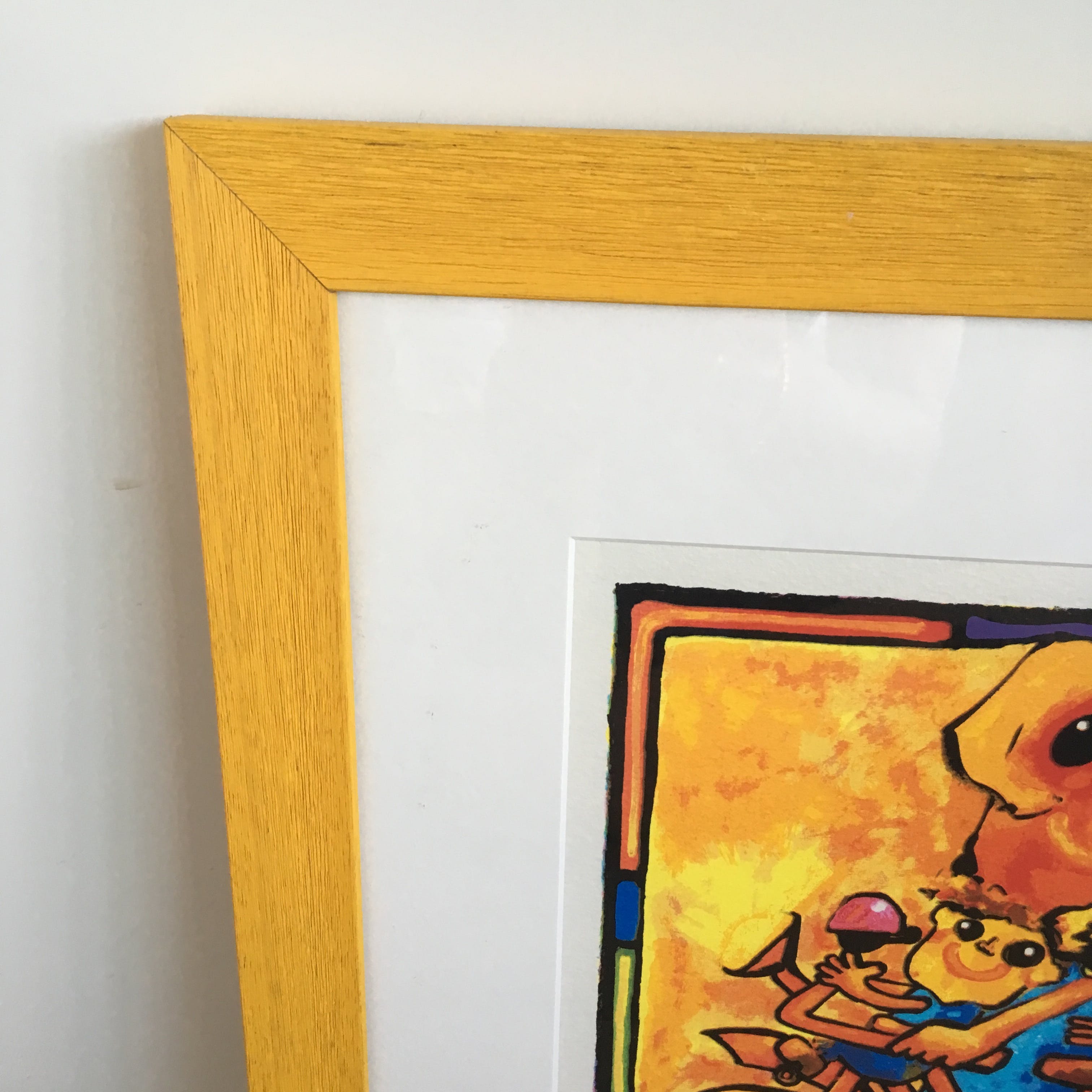 Ad Verstijnen - Zeefdruk, family bike, ingelijst. kopen? Bied vanaf 50!