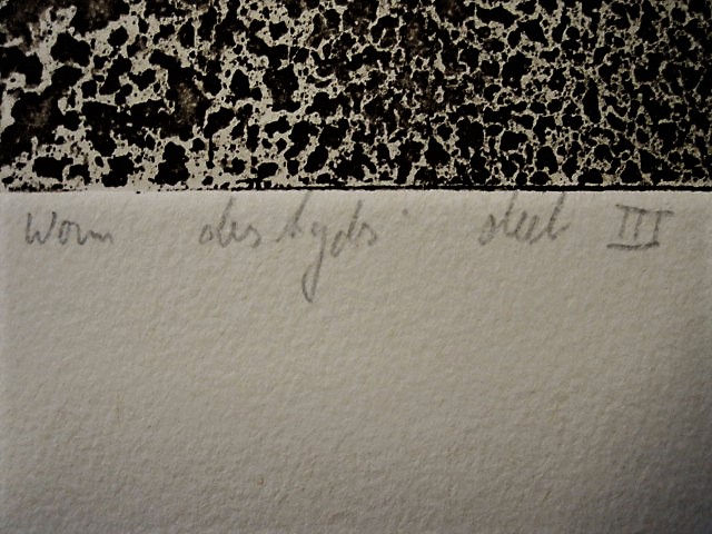 Theo van den Akker - Zaans Surrealistist - zeer bep. oplage (10) "Worm des tijds III" gesigneerd  kopen? Bied vanaf 1!