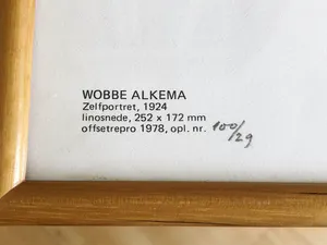 Wobbe Alkema - Zelfportret kopen? Bied vanaf 100!