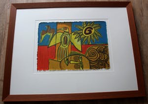 Corneille - Ingelijste zeefdruk - 2001 kopen? Bied vanaf 299!