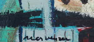 Henk Vierveijzer - Olieverf 'Teder' - Ingelijst kopen? Bied vanaf 245!