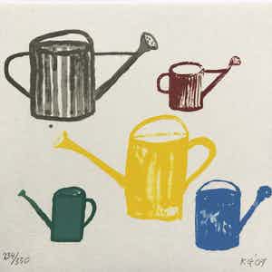 Klaas Gubbels - De gieters verkocht voor € 135!