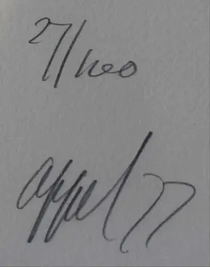 Karel Appel - Ingelijste zeefdruk: Wednesday(wandelende Karel Appel) kopen? Bied vanaf 225!