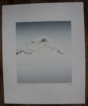 Jan Hendrix - Zeefdruk: Snowing incl prent - 1978 kopen? Bied vanaf 60!