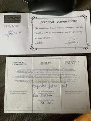 Yves Lohe - coupe bali festonnée verte kopen? Bied vanaf 500!