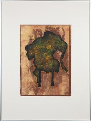 Henk Mol - Monotype, Olifant - Ingelijst kopen? Bied vanaf 20!