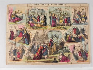 Curiosa - Antieke houten puzzel "Joseph and his Brethren" kopen? Bied vanaf 1!