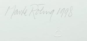 Marte Roling - Zeefdruk, Rapundel & primakov B - Ingelijst kopen? Bied vanaf 50!