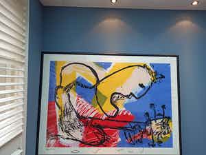 Herman Brood - Gitarist ( zeer groot ) verkocht voor € 695!