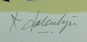 Kees Salentijn - Zeefdruk, Pan Comido III- Ingelijst kopen? Bied vanaf 1!