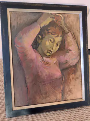 Rudolf Hagenaar - Meisje schikt haar kapsel kopen? Bied vanaf 50!