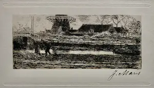 Matthijs Maris - Zes gravures van de gebroeders Maris kopen? Bied vanaf 1!