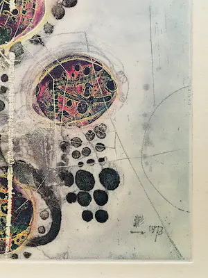 Shoichi Hasegawa - Ombre et Lumière - kleuren-ets met relief kopen? Bied vanaf 240!