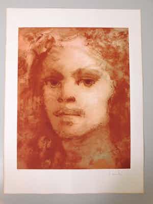 Leonor Fini - Visage d'une Jeune Fille verkocht voor € 35!