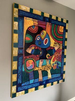 Clemens Briels - Jenny en Rintin on the Beach kopen? Bied vanaf 2250!