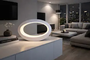 Philips - Philips design tafellamp, Massive "Berio" aluminium met witte coating kopen? Bied vanaf 95!