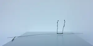 Franz Josef Vanck - Wandobject, Twee figuren kopen? Bied vanaf 100!