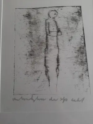 Anton Heyboer - Ets, figuur kopen? Bied vanaf 150!