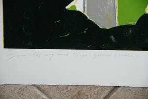 Guido de Waart - "Yellow Sickle" - hoogdrukets uit de Prent 190 serie kopen? Bied vanaf 50!