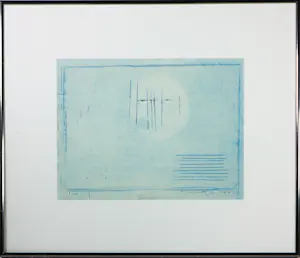 Jan Montyn - Kleurets op papier, Zonder titel - Ingelijst kaufen? Bieten Sie von 90!