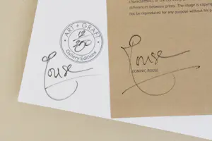 Dominic Rouse - 'Handgetekend' (1986) kopen? Bied vanaf 85!