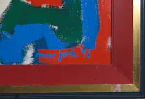 Marc Jonk - Arcyl op doek, Liggend naakt (nr.3 ) - Ingelijst kopen? Bied vanaf 250!