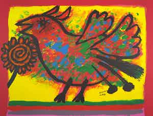 Corneille - Litho, La Peschiera (Groot) verkocht voor € 200!