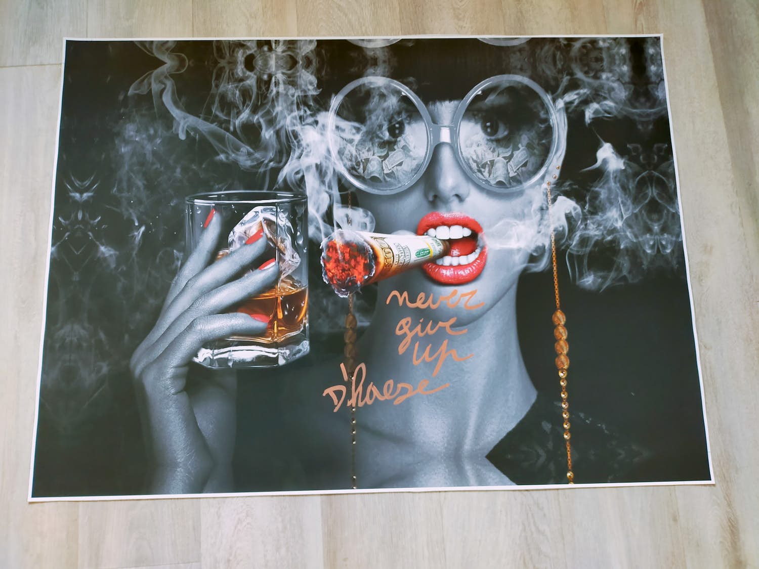 Hannes D'Haese - Never give up verkocht voor € 99!