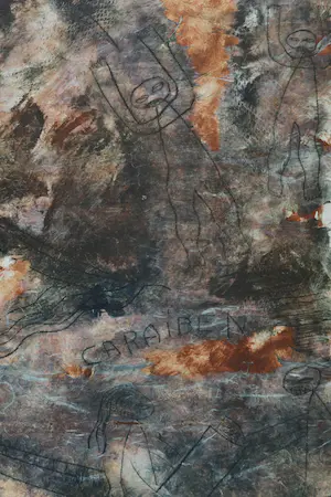 John Lie a Fo - Gemengde techniek op papier, Begrafenisrite Caraiben (Zeer groot) kopen? Bied vanaf 1!